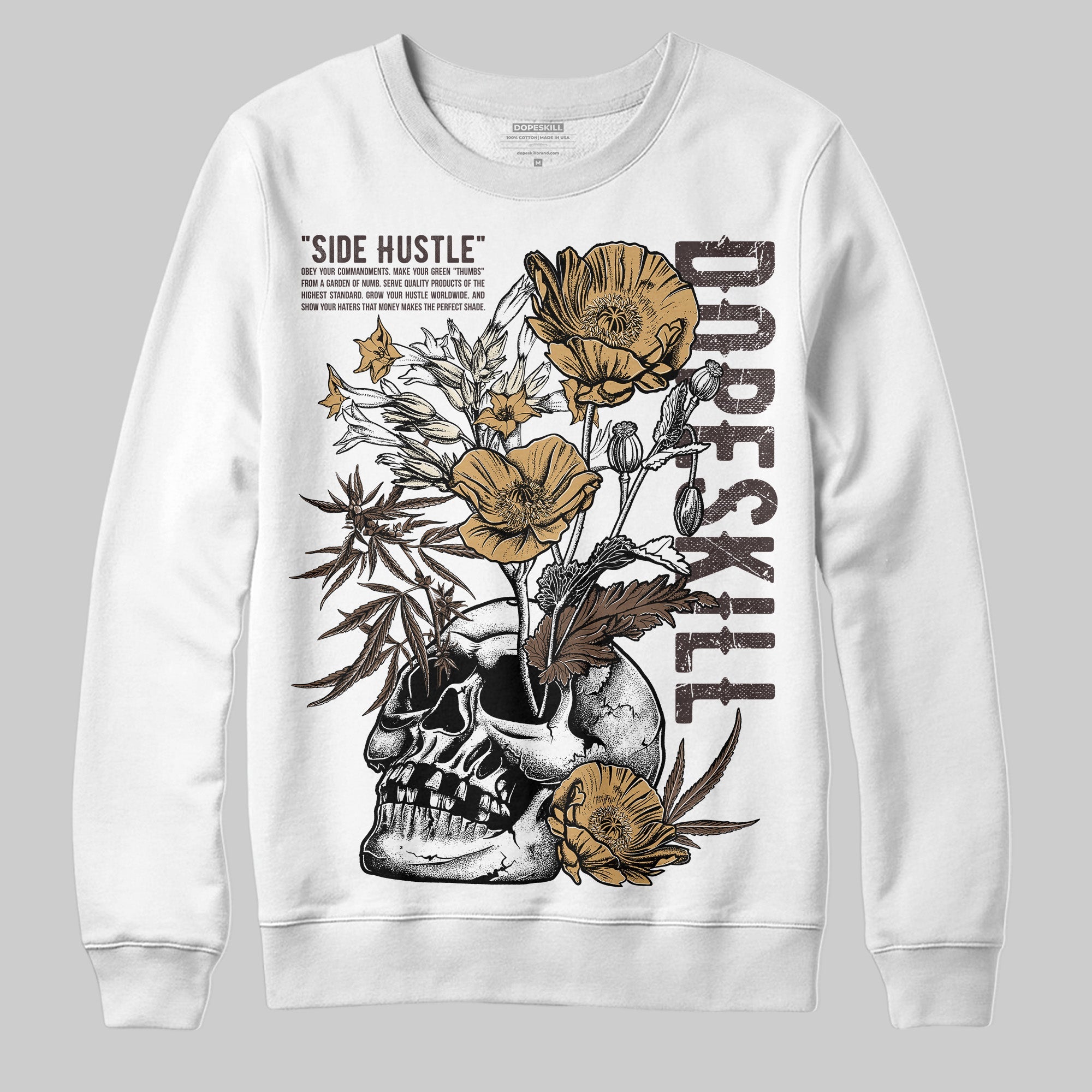 Earth 5s superstreetwear Sweatshirt Side Hustle Graphic
