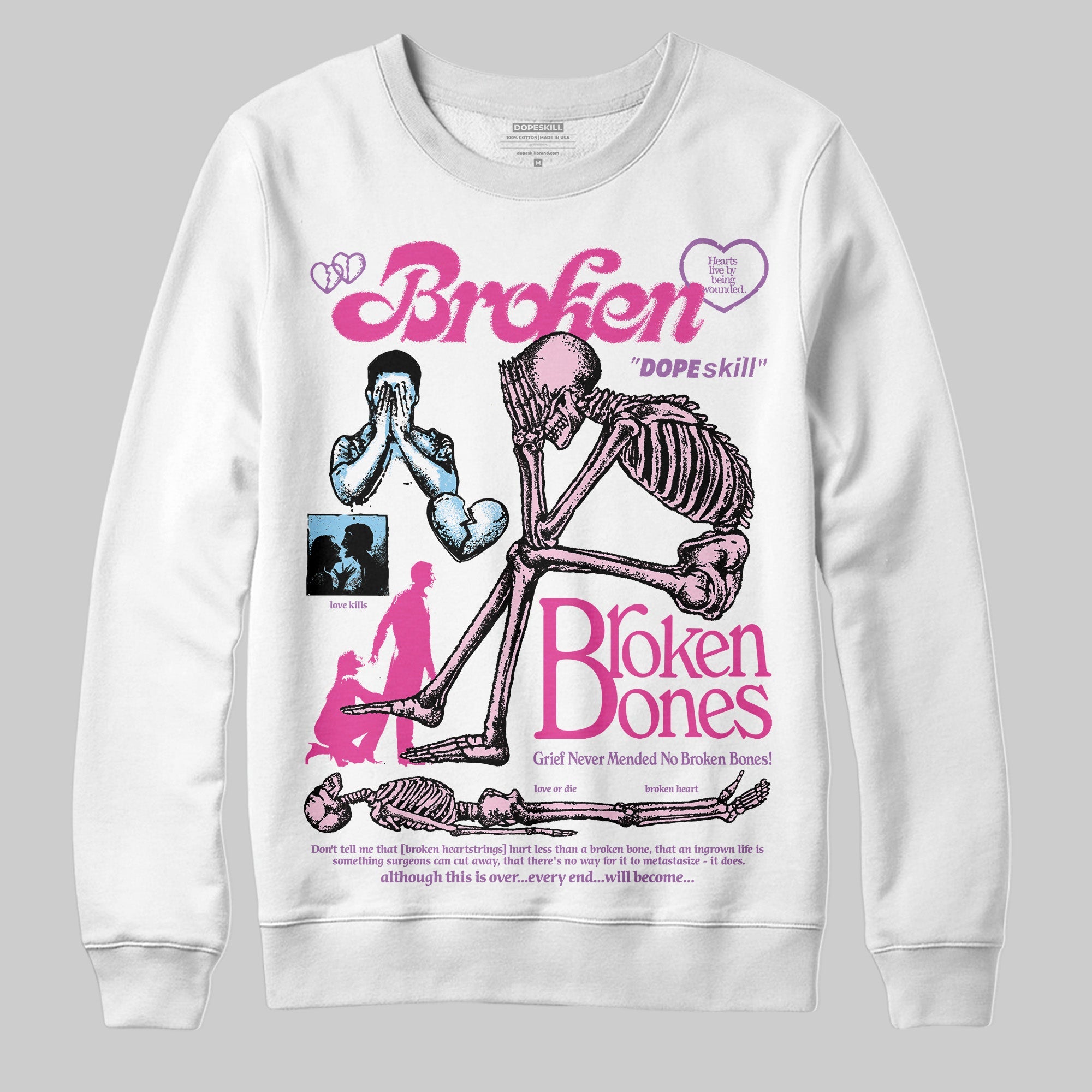 Doernbecher 6s superstreetwear Sweatshirt Broken Bones Graphic