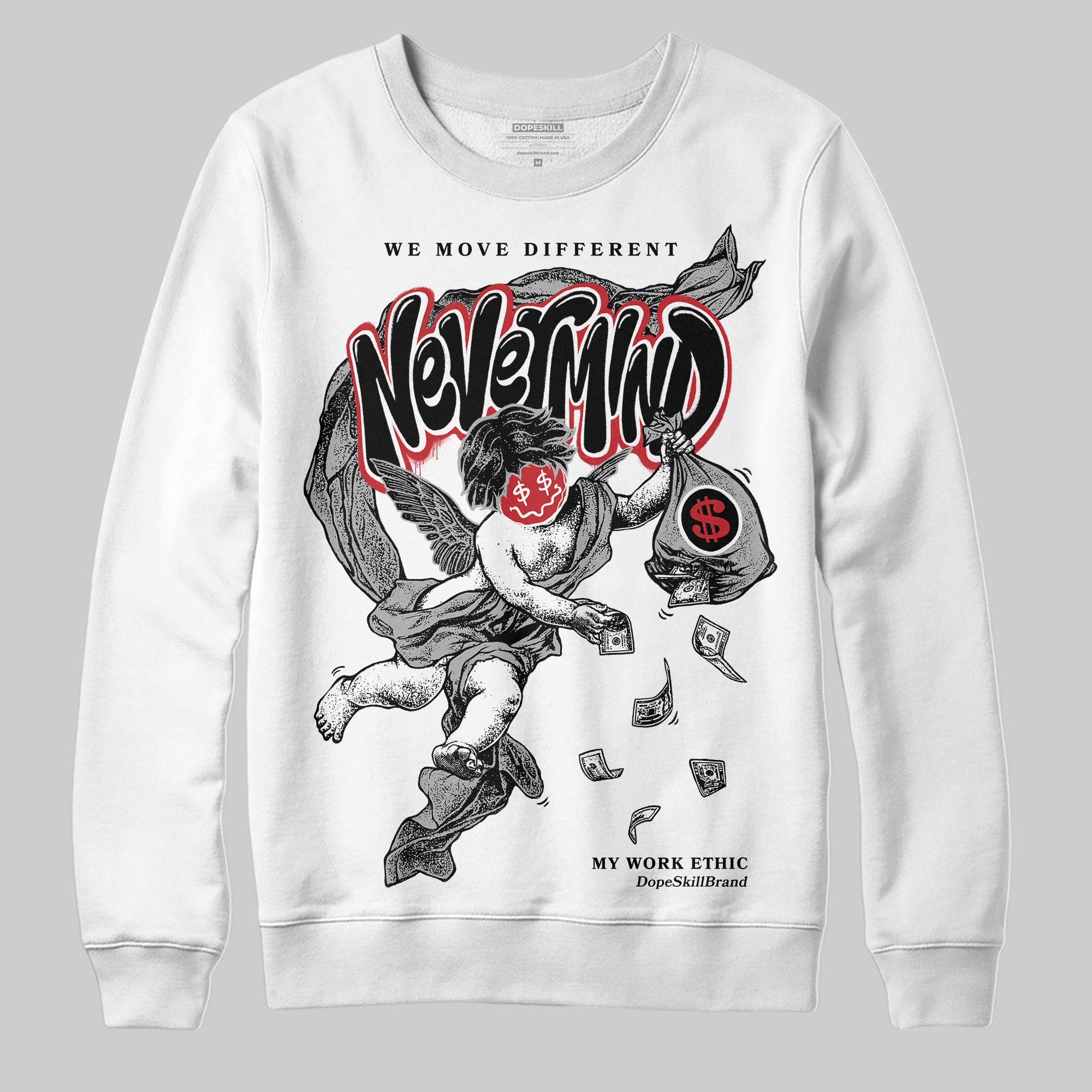 Bred Velvet 11s superstreetwear Sweatshirt Nevermind Graphic