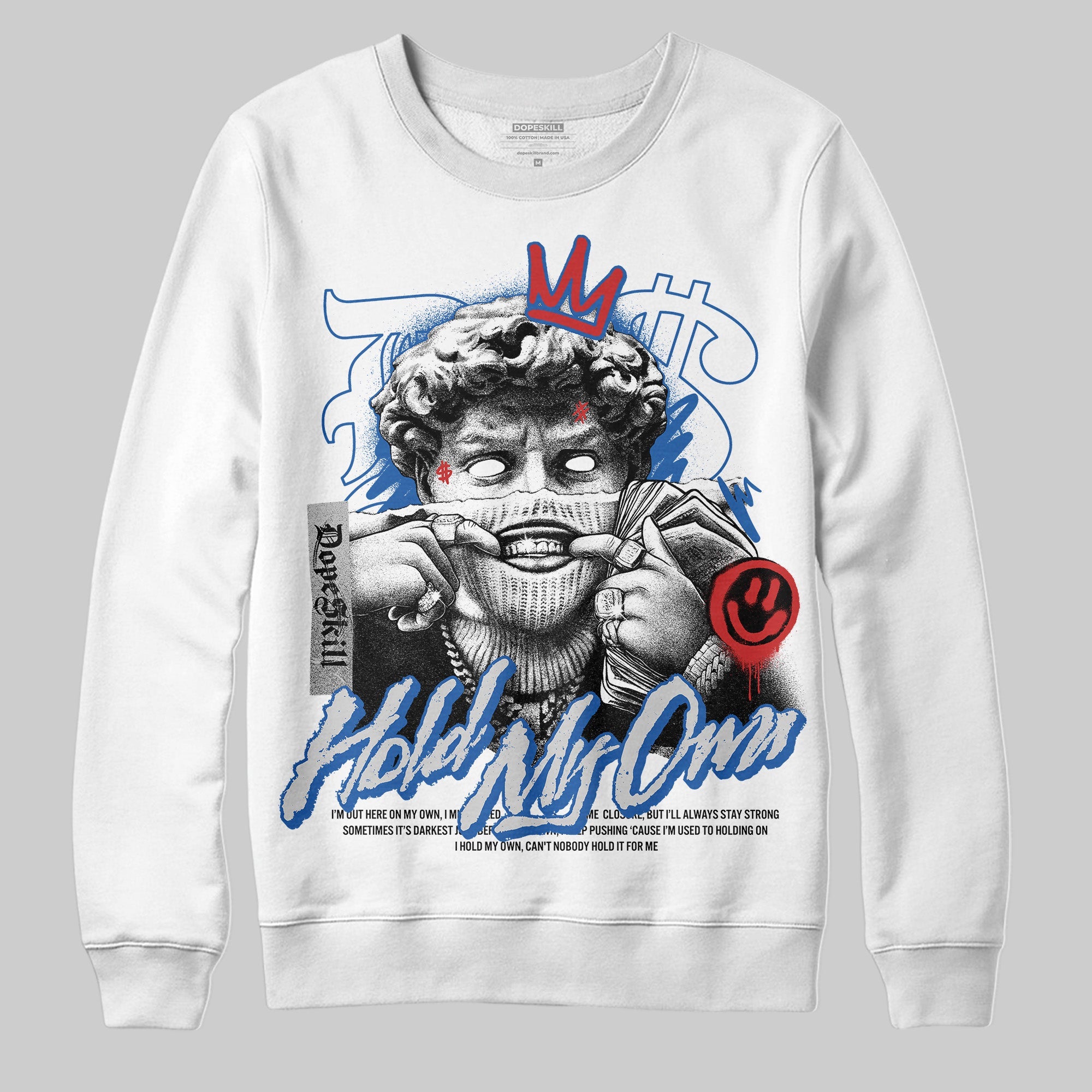 Blueberry 12s superstreetwear Sweatshirt In My Way Graphic