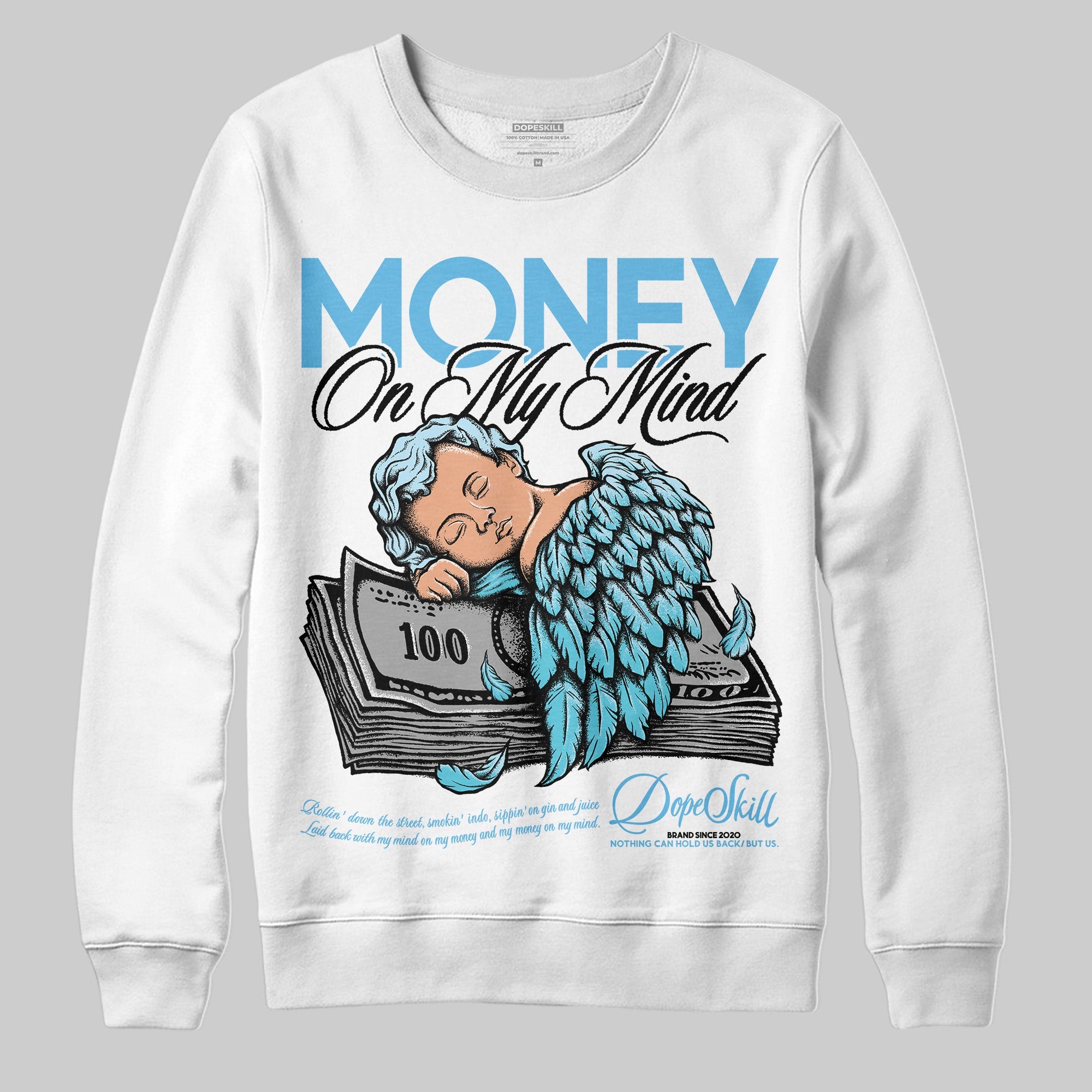 Legend Blue 11s superstreetwear Sweatshirt MOMM Graphic