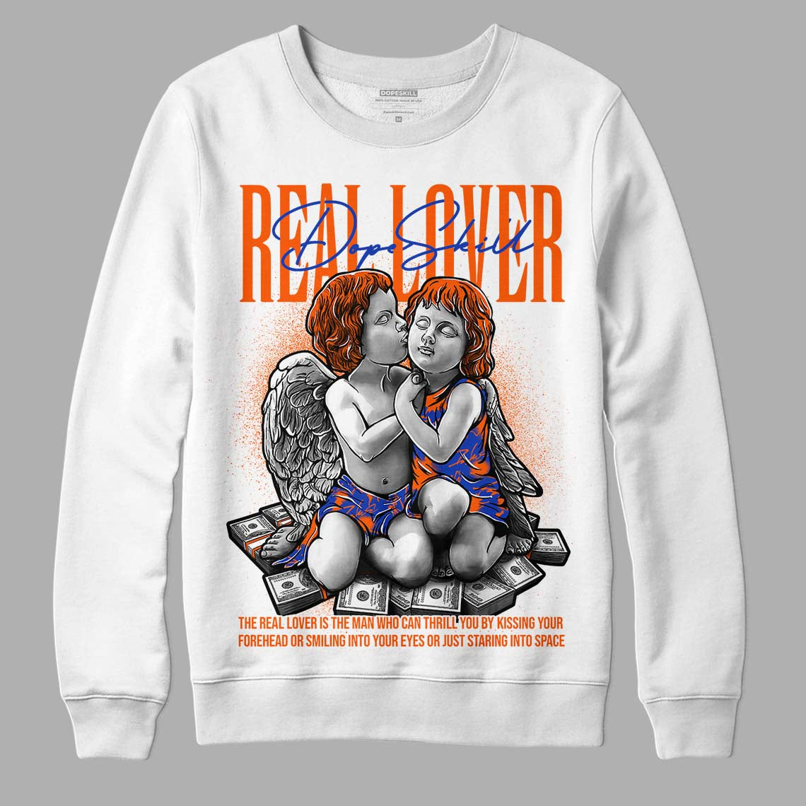 Dunk Low Futura Orange Blaze superstreetwear Sweatshirt Real Lover Graphic