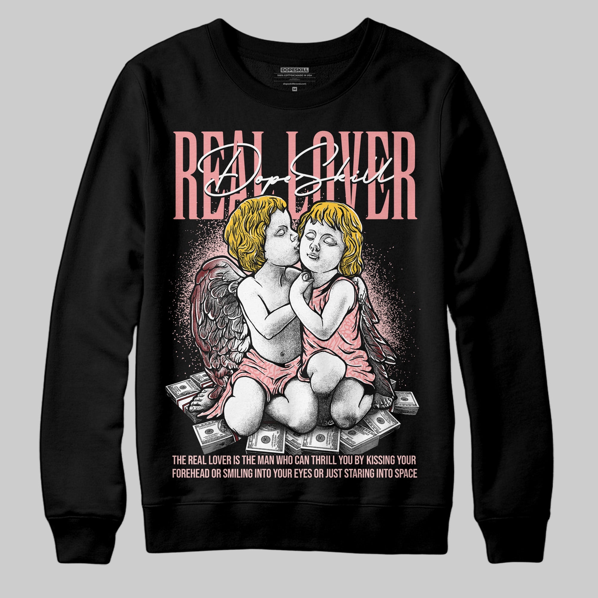VALENTINE'S Day 3s superstreetwear Sweatshirt Real Lover Graphic