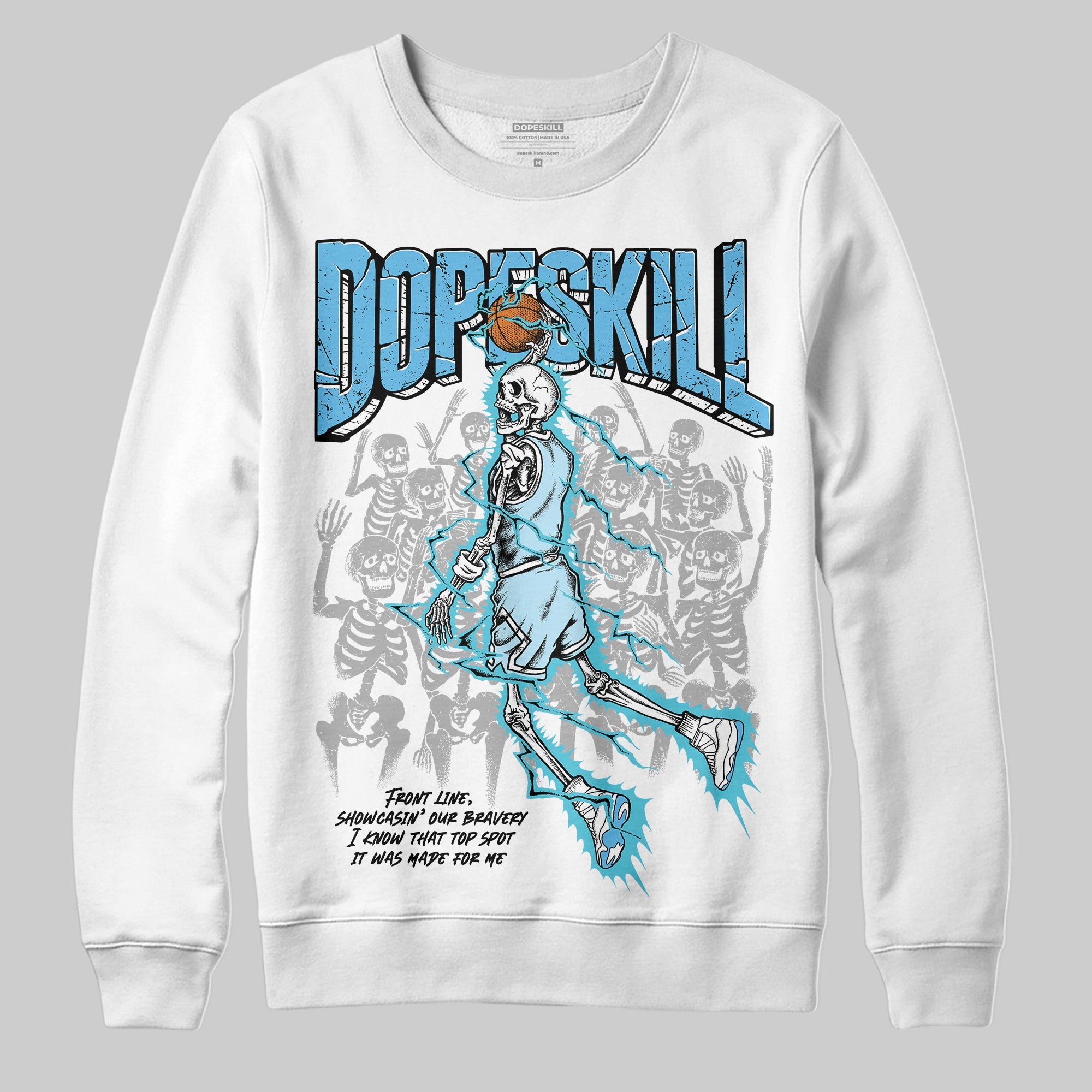 Legend Blue 11s superstreetwear Sweatshirt Thunder Dunk Graphic