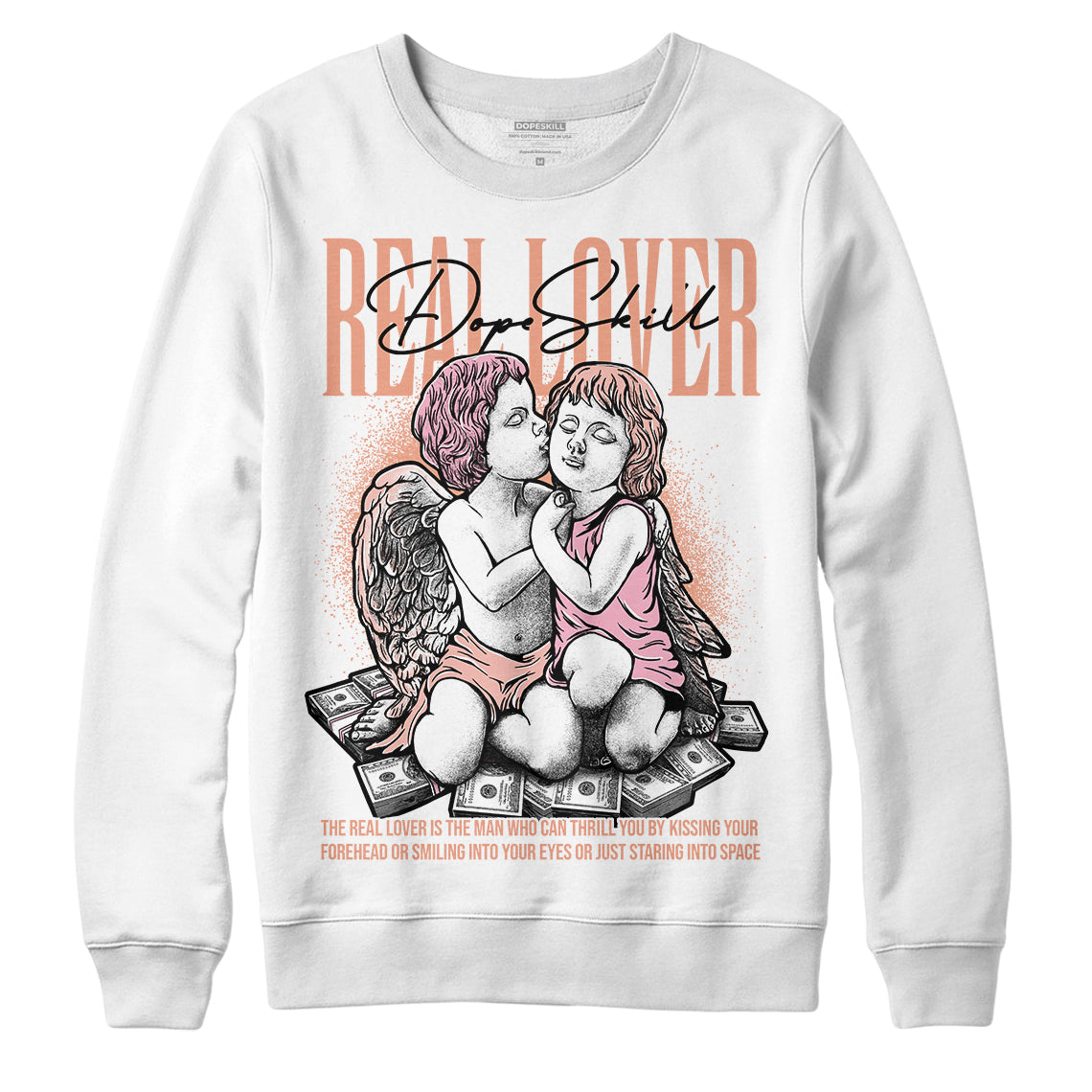 Legend Pink 11s superstreetwear Sweatshirt Real Lover Graphic