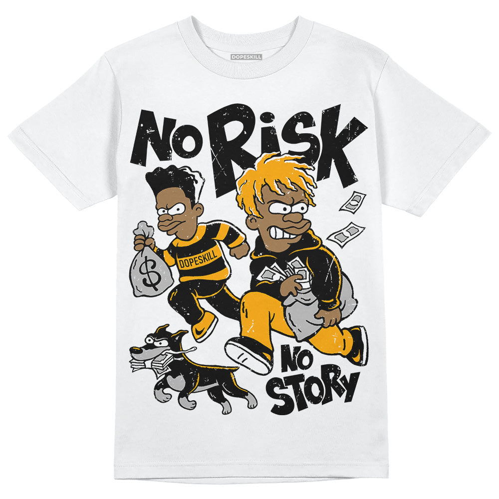 Black Taxi 12s superstreetwear T-Shirt No Risk No Story Graphic