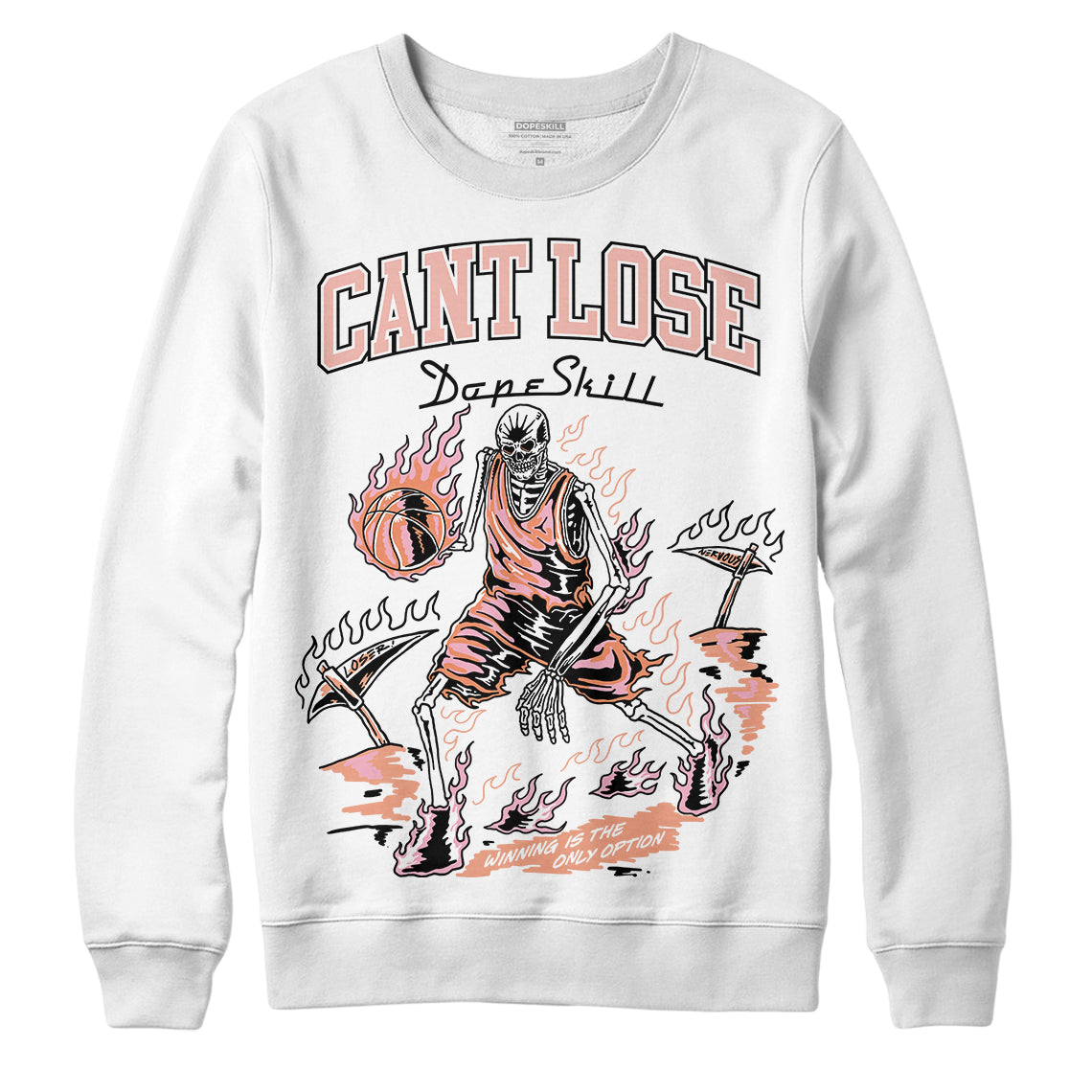 Legend Pink 11s superstreetwear Sweatshirt Cant Lose Graphic