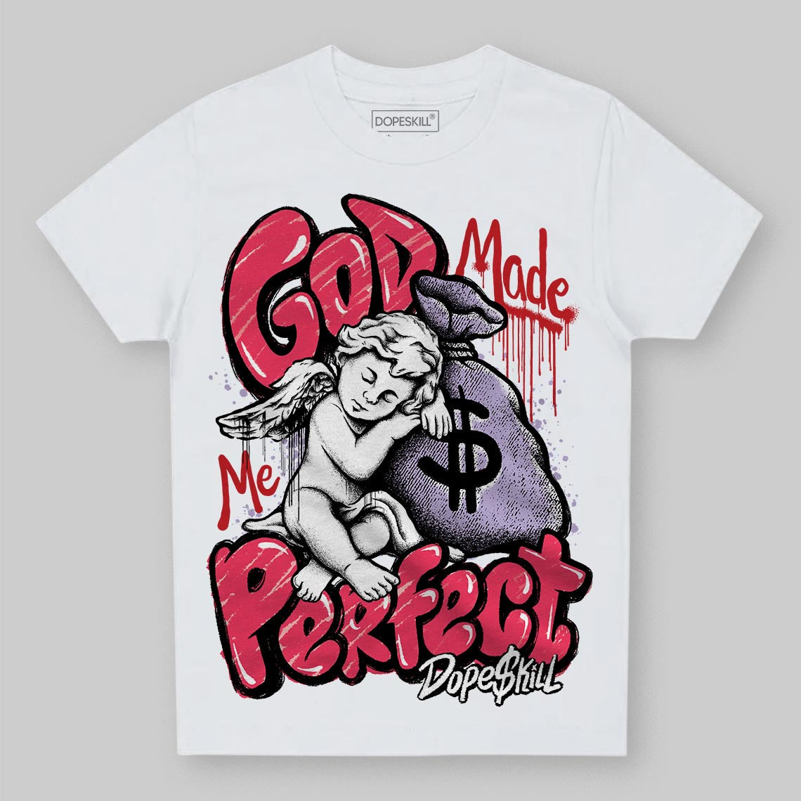 Peanut Butter Jelly 5s superstreetwear Toddler Kids T-shirt God Made Me Perfect Graphic