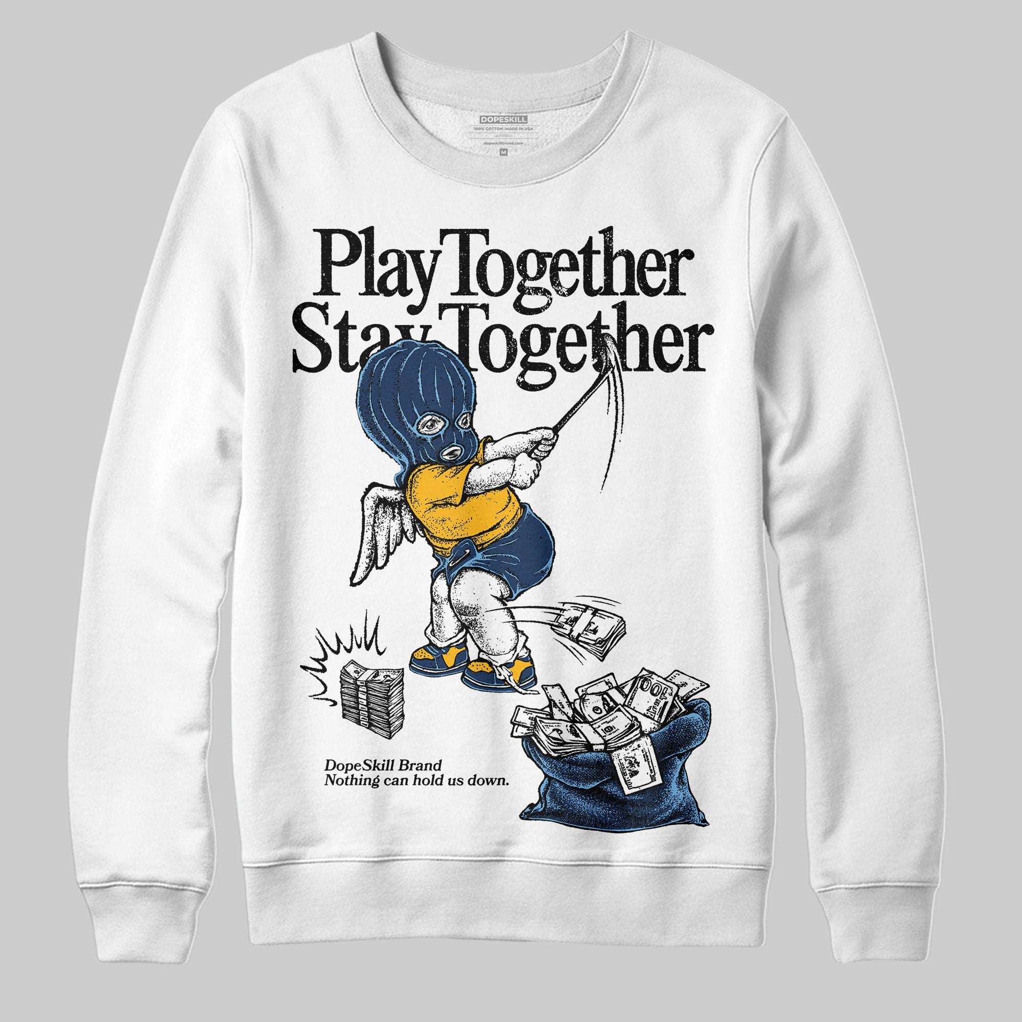 Retro Dunk From Above 4s superstreetwear Sweatshirt Play together,Stay together Graphic