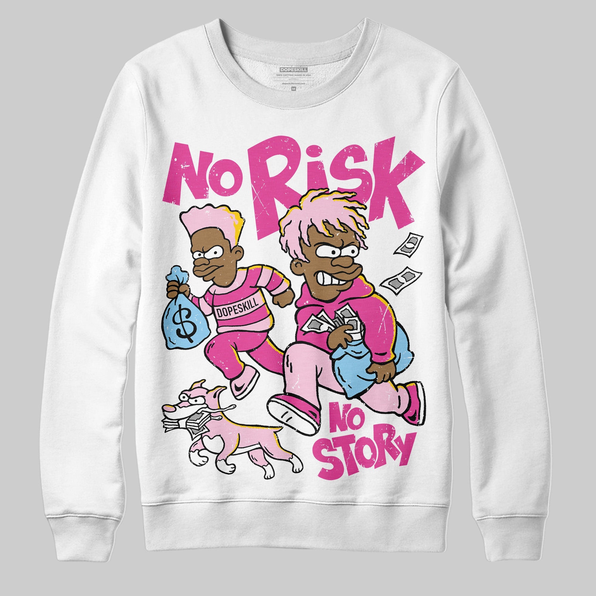 Doernbecher 6s superstreetwear Sweatshirt No Risk No Story Graphic