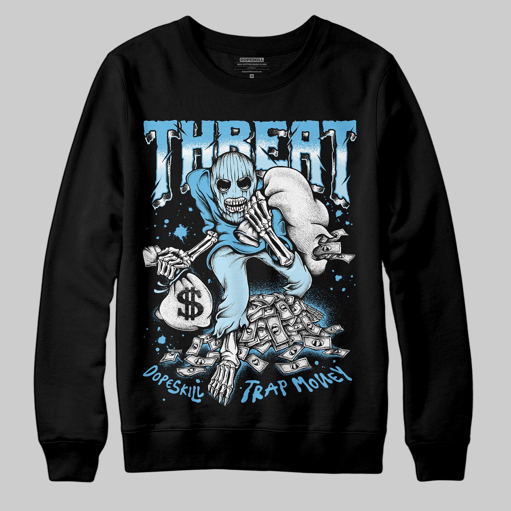 Legend Blue 11s superstreetwear Sweatshirt Threat Graphic