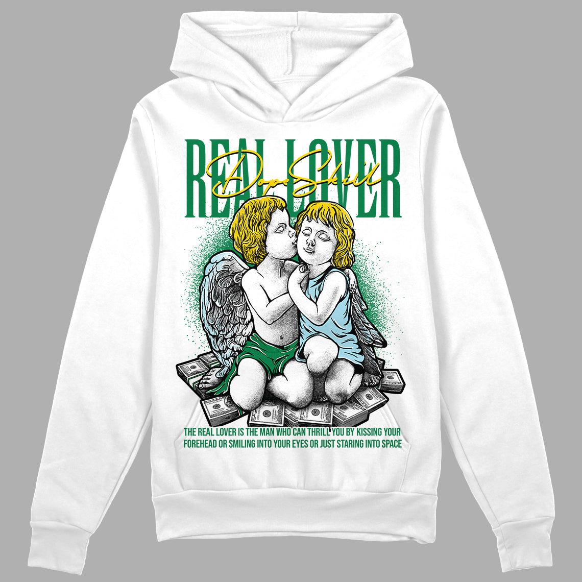 Lucky Green 5s superstreetwear Hoodie Sweatshirt Real Lover Graphic