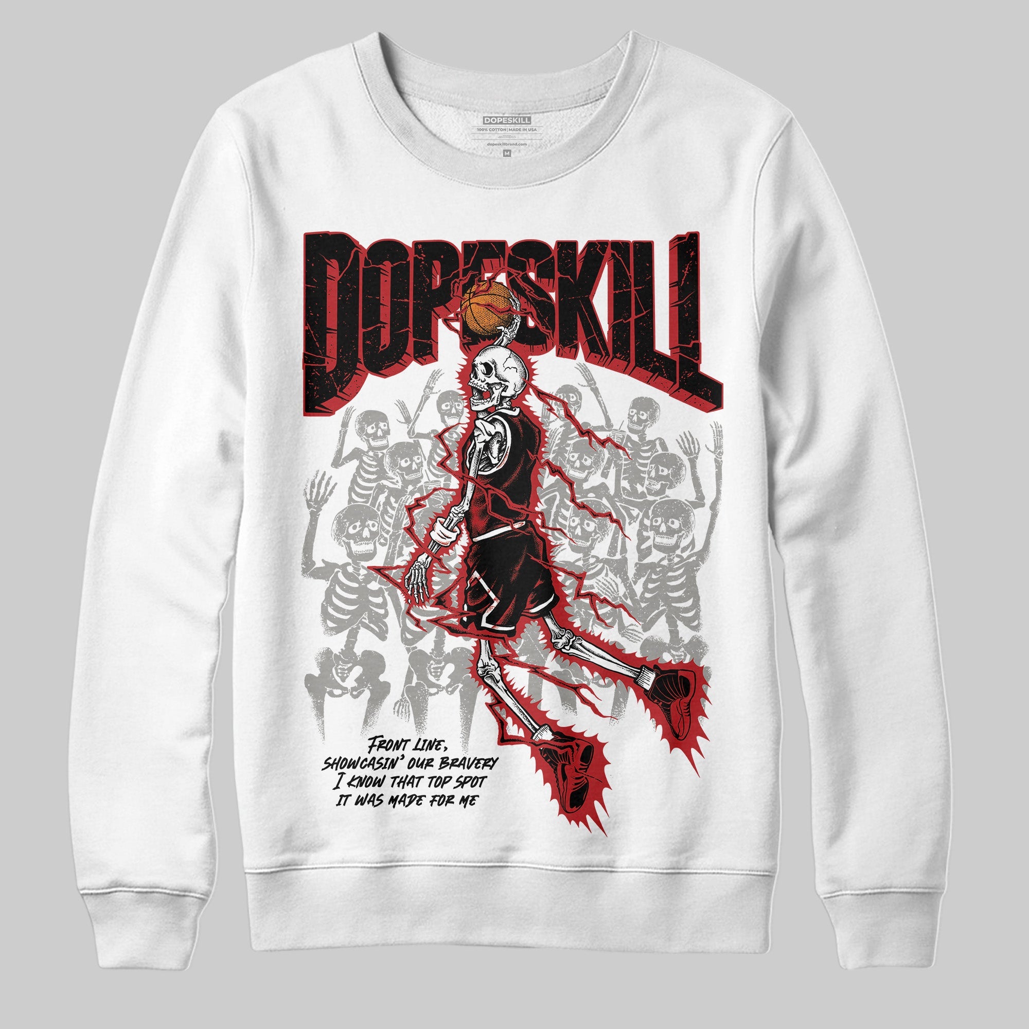 Flu Game 12s superstreetwear Sweatshirt Thunder Dunk Graphic