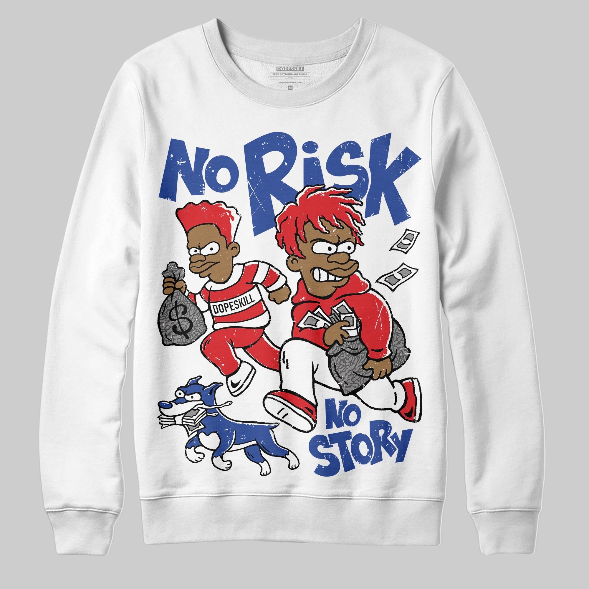 Seoul 2.0 3s superstreetwear Sweatshirt No Risk No Story Graphic