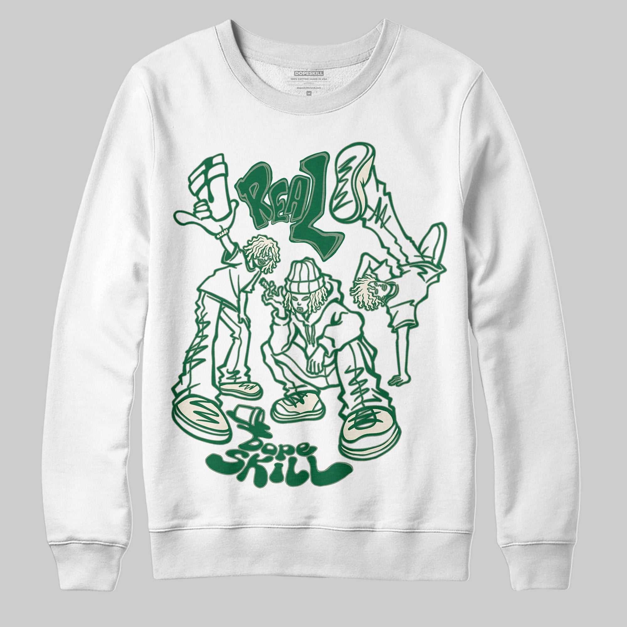 Pine Green 13s superstreetwear Sweatshirt Real Y2K Players Graphic