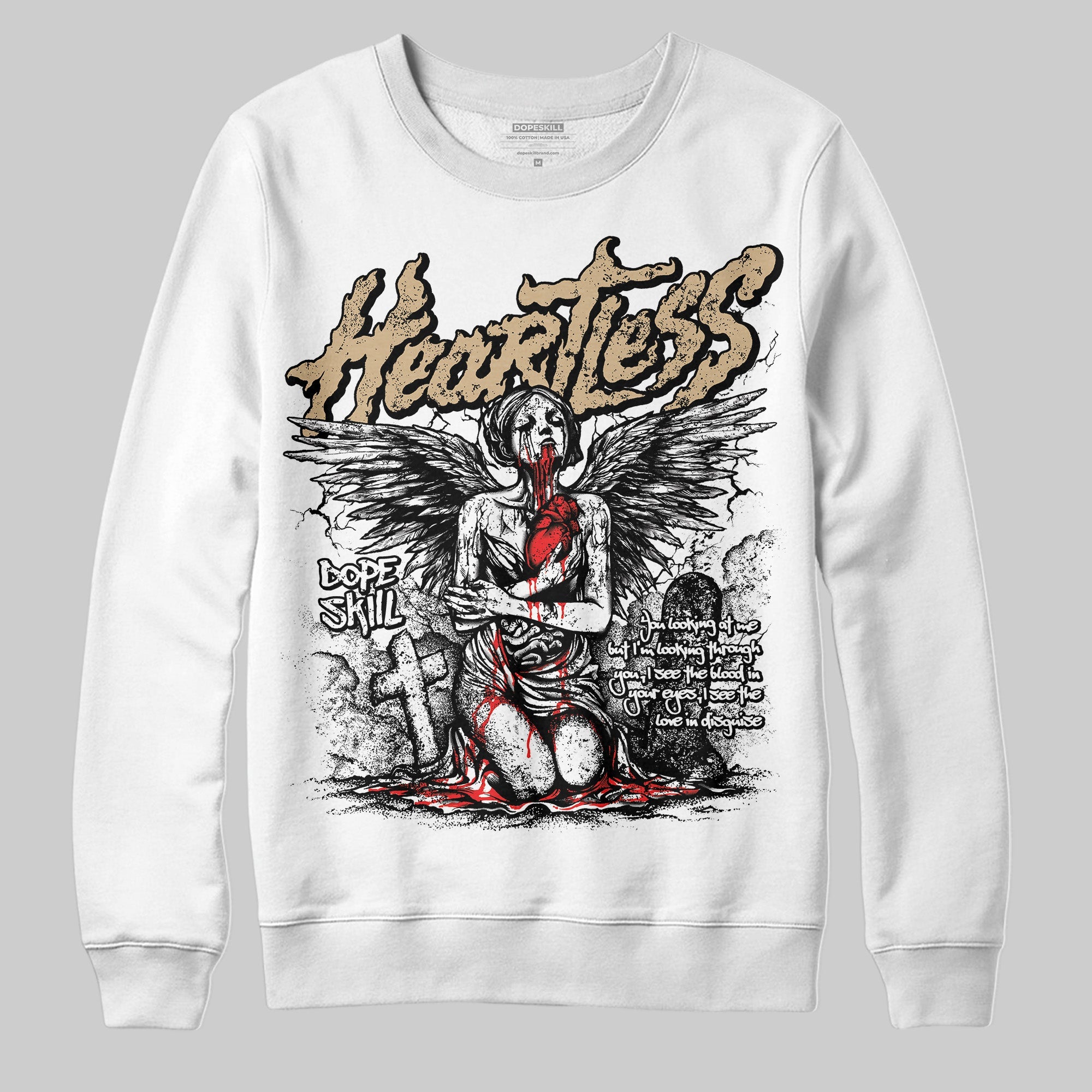 TAN Collection superstreetwear Sweatshirt Heartless Graphic
