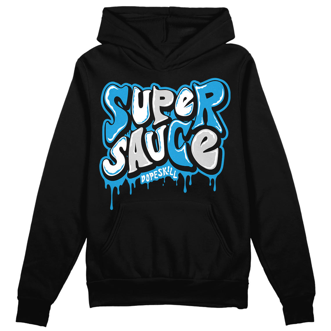 Military Blue 4s superstreetwear Hoodie Sweatshirt Super Sauce Graphic