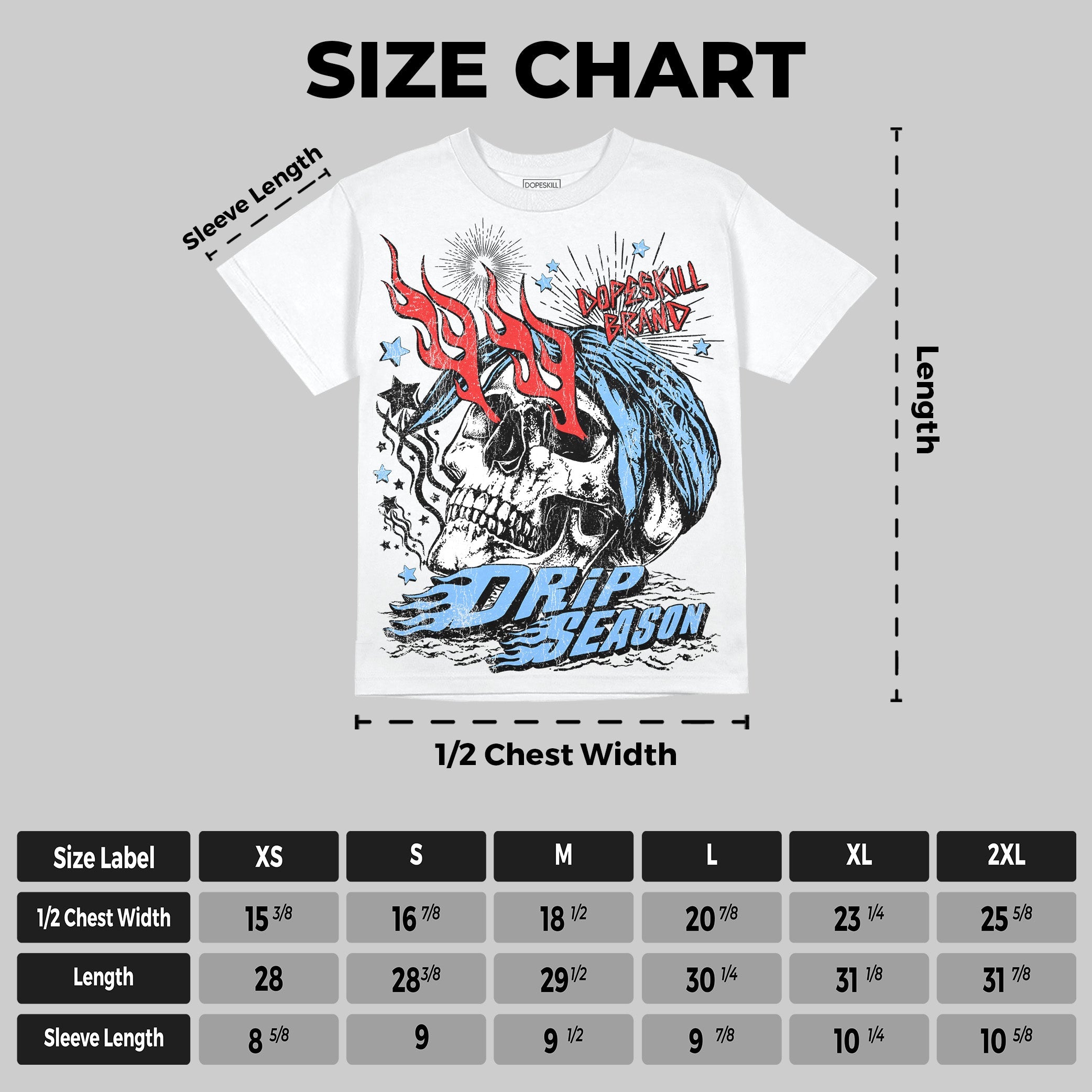 University Blue 6s superstreetwear Oversize Print T-Shirt Drip Season Graphic