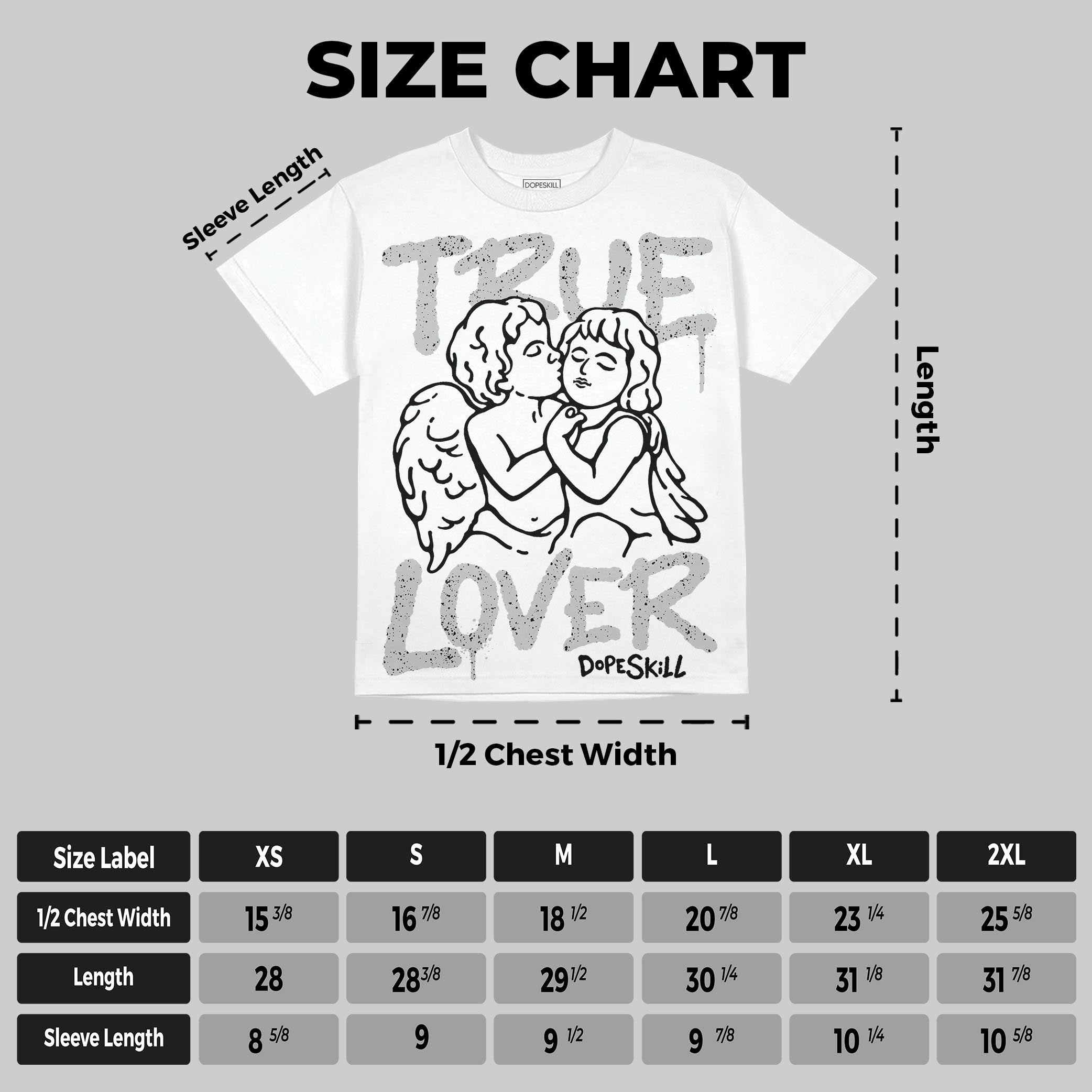 White Cement 4s superstreetwear Oversize Print T-Shirt True Lover Graphic