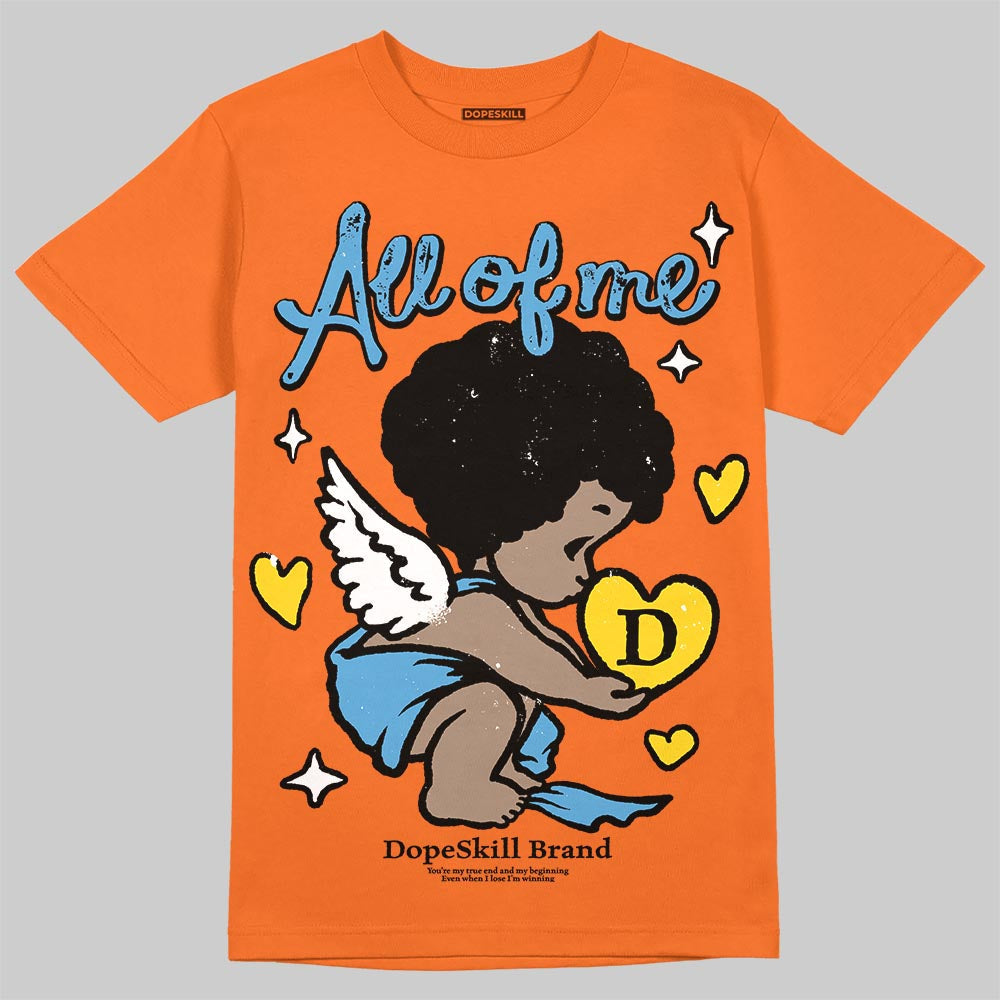Orange Black White superstreetwear T-Shirt All Of Me Graphic