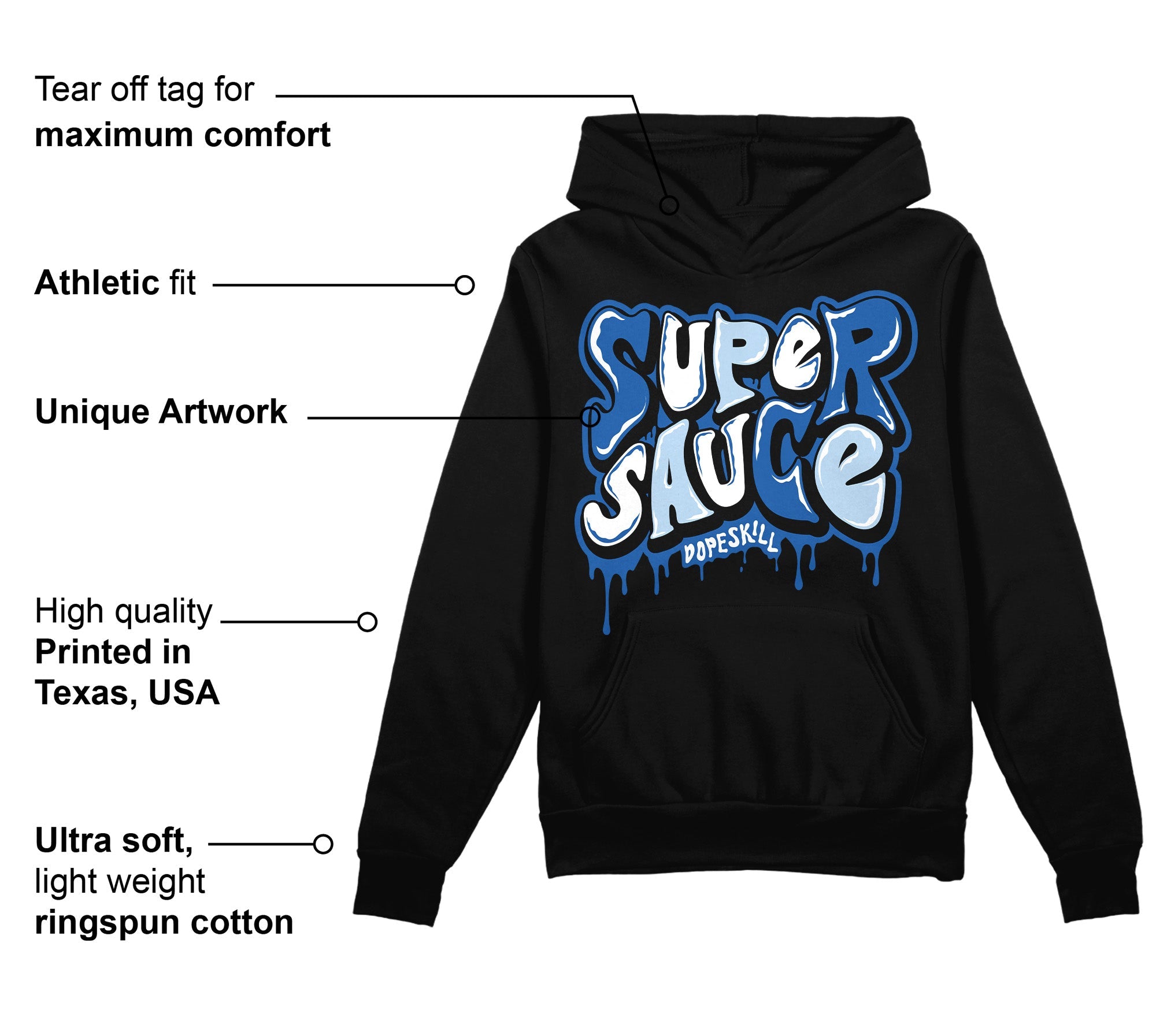 Space Jam 11s superstreetwear Hoodie Sweatshirt Super Sauce Graphic