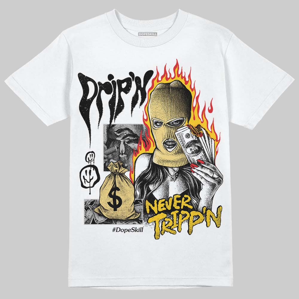Quai 54 x Tour Yellow Black 1s superstreetwear T-Shirt Drip'n Never Tripp'n Graphic