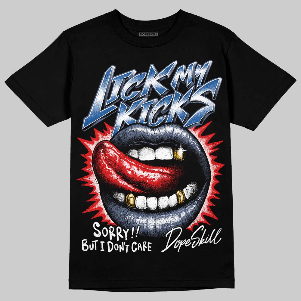 Diffused Blue 11s superstreetwear T-Shirt Lick My Kicks Graphic