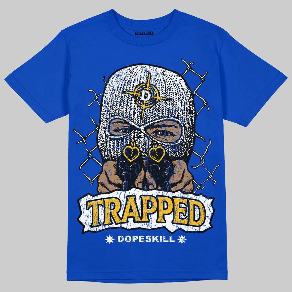 Royal Blue Collection superstreetwear T-Shirt New Trapped Graphic