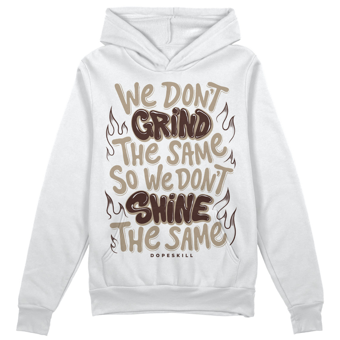 Latte 1s superstreetwear Hoodie Sweatshirt Grind Shine Graphic