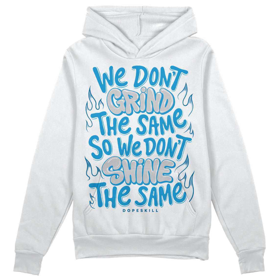 Military Blue 4s superstreetwear Hoodie Sweatshirt Grind Shine Graphic