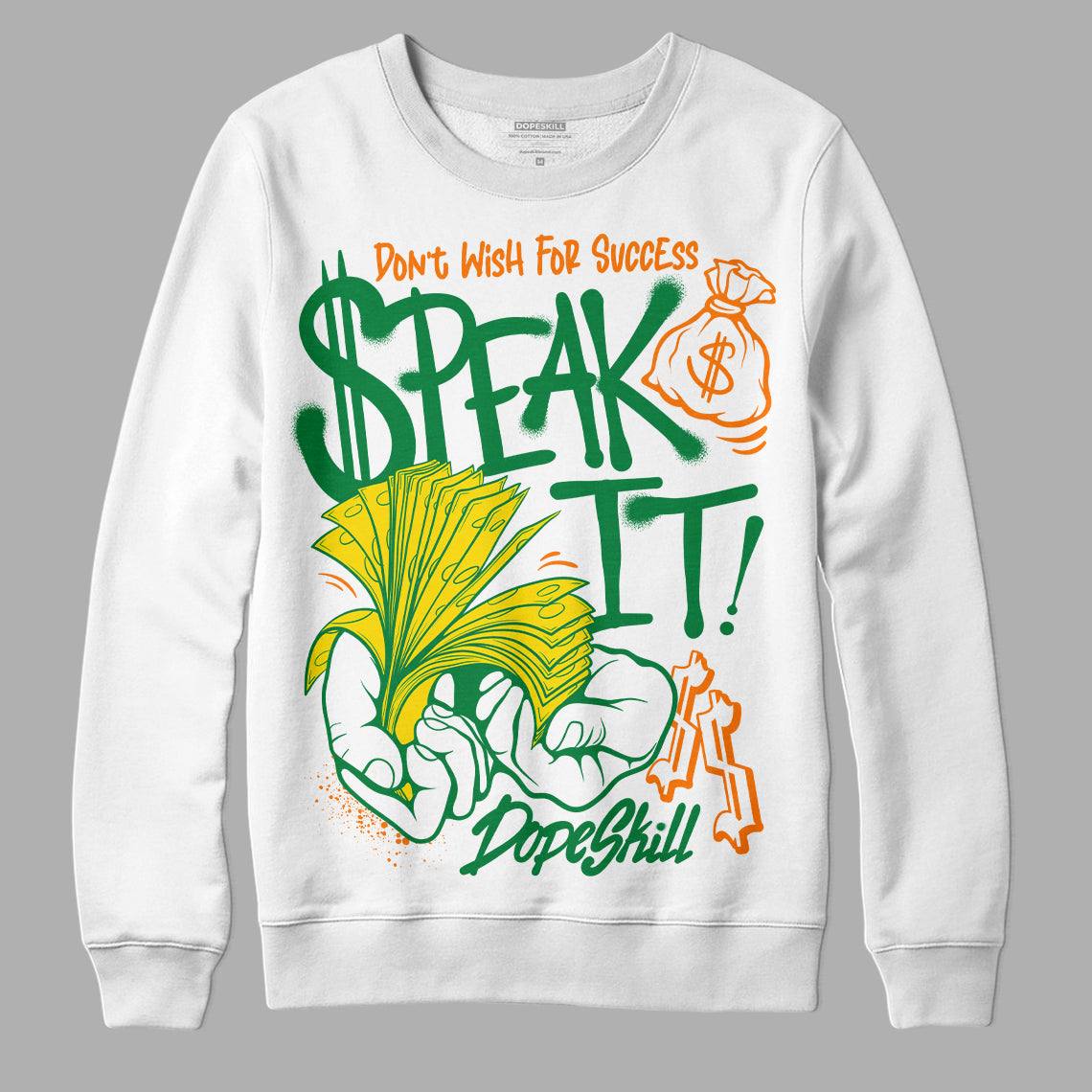 Dunk Reverse Brazil superstreetwear Sweatshirt Speak It Graphic