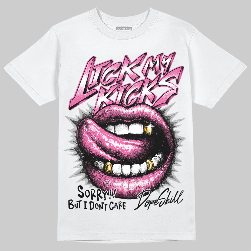 Kayano 14 Cream Sweet Pink superstreetwear T-Shirt Lick My Kicks Graphic
