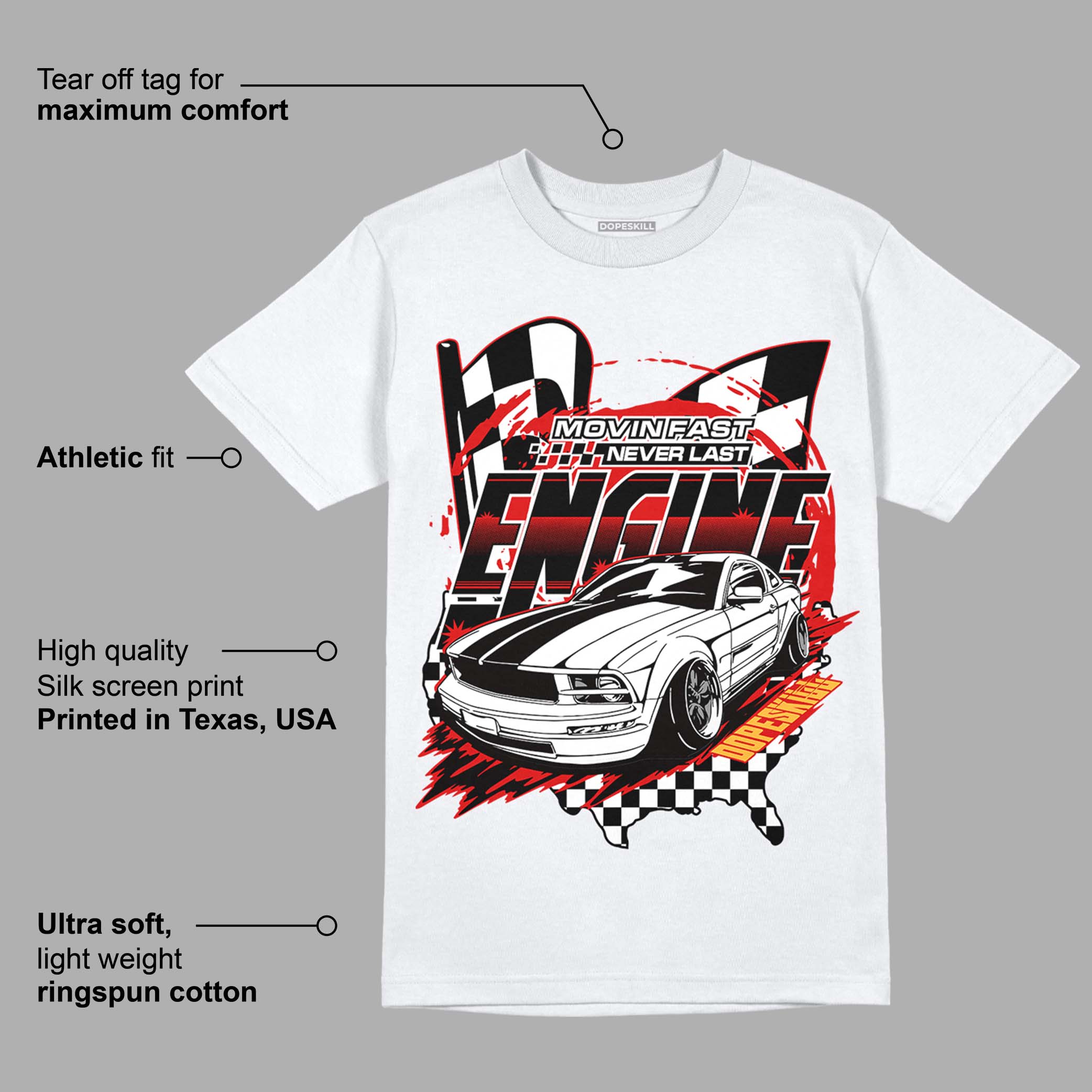 Dunk Low Gym Red superstreetwear T-Shirt ENGINE Tshirt Graphic