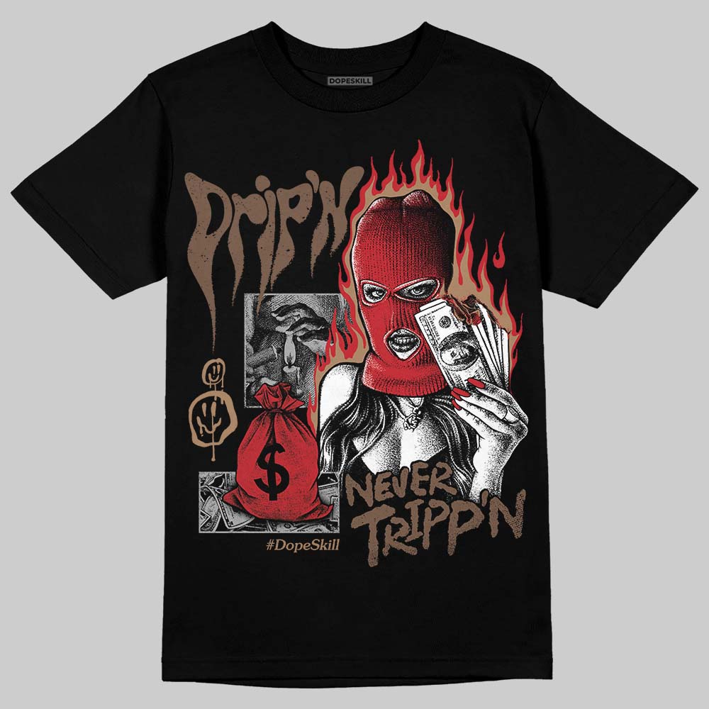 Olive 9s superstreetwear T-Shirt Drip'n Never Tripp'n Graphic