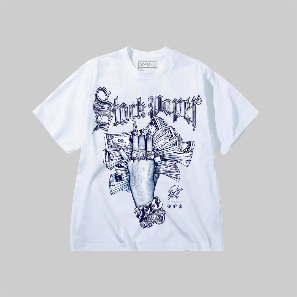Stack Paper University Blue Graphic superstreetwear Premium T-Shirt