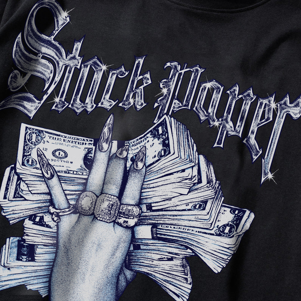 Stack Paper University Blue Graphic superstreetwear Premium T-Shirt