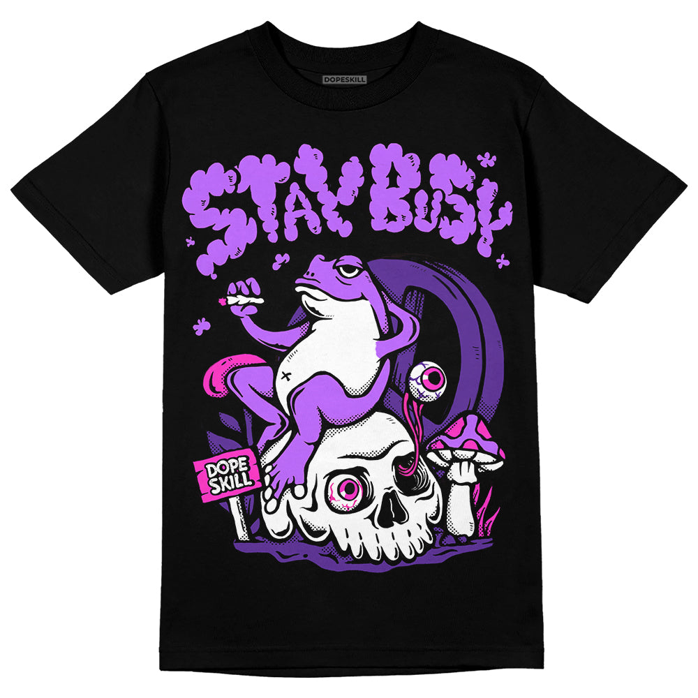 PURPLE Collection superstreetwear T-Shirt Stay Busy Graphic