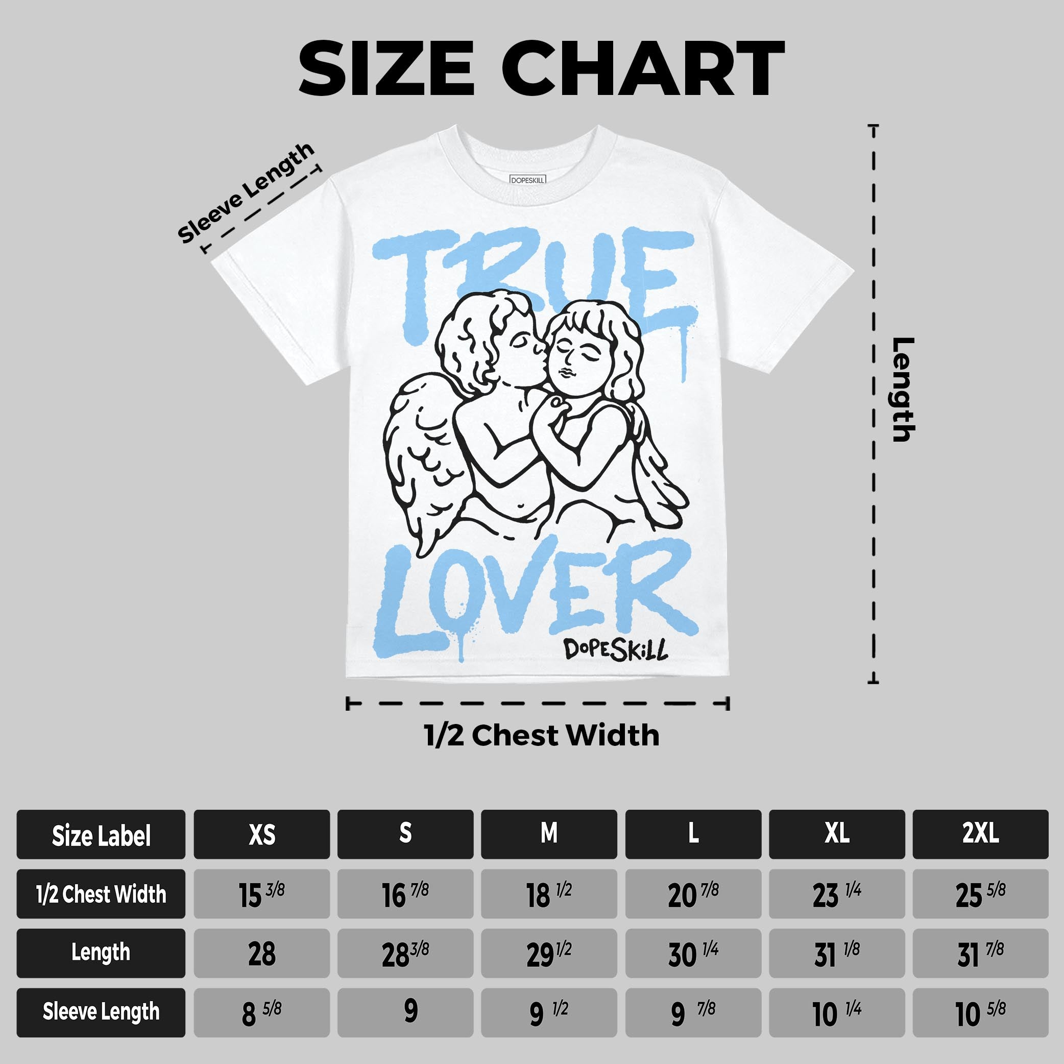 University Blue Collection superstreetwear Oversize Print T-Shirt True Lover Graphic