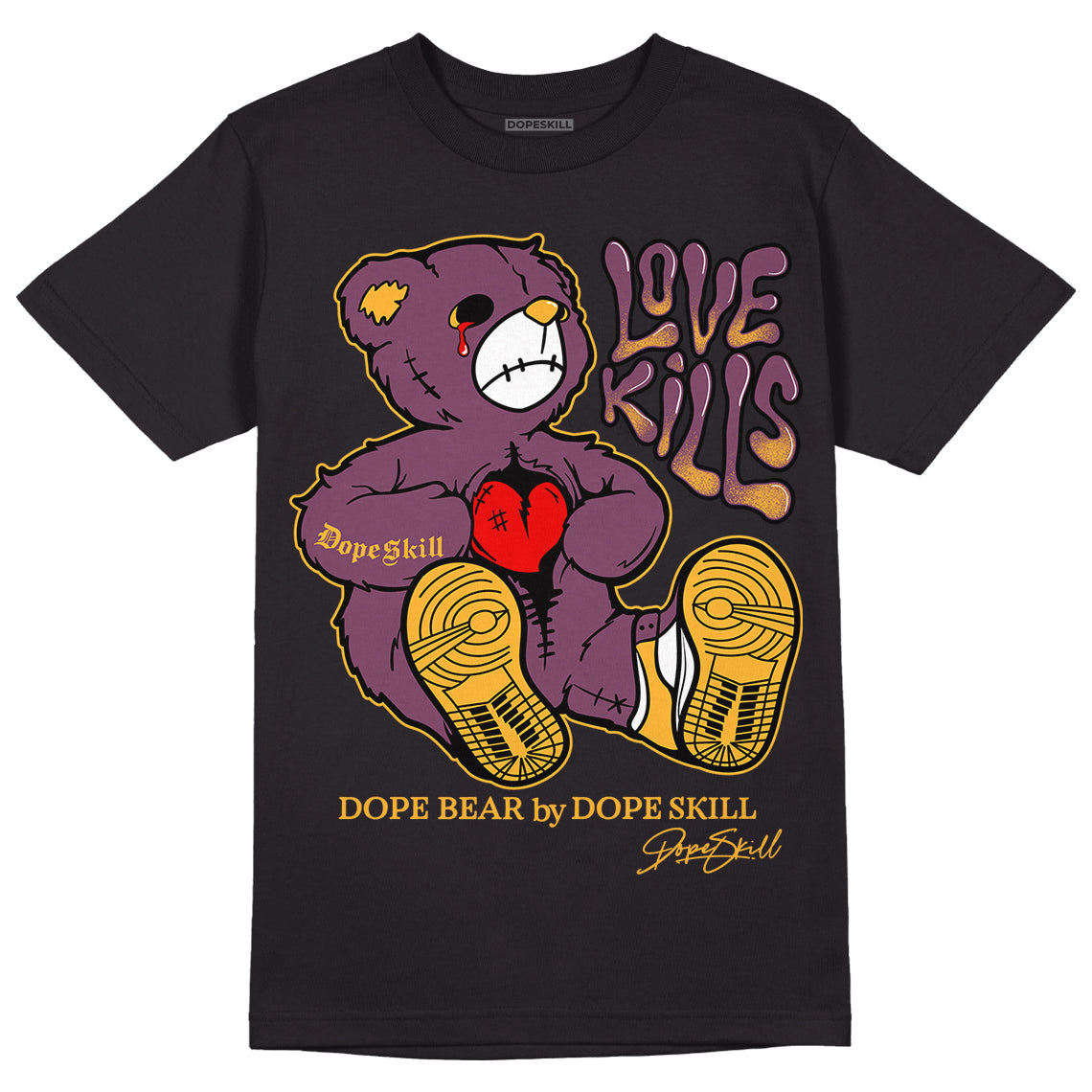Brotherhood 1s High OG superstreetwear T-Shirt Love Kills Graphic