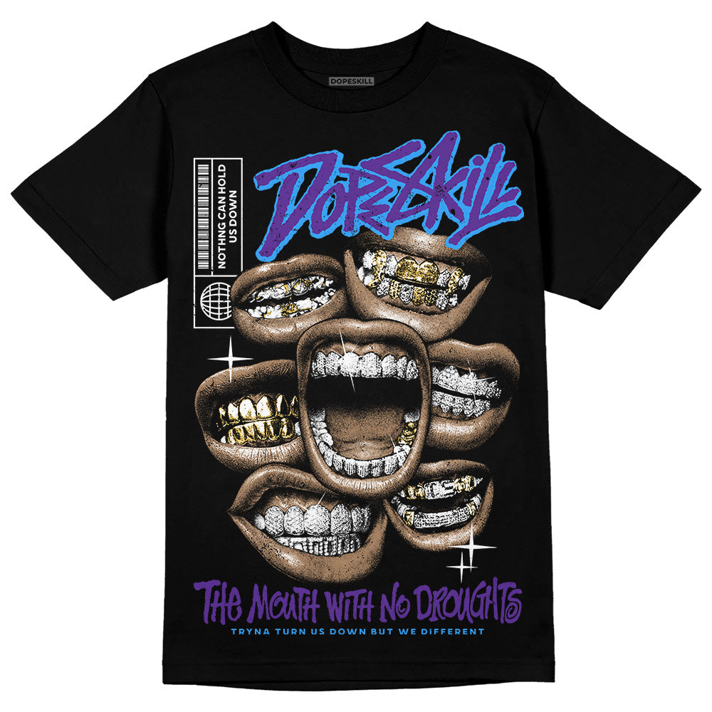 PURPLE Collection superstreetwear T-Shirt The Mouth With No Droughts Graphic
