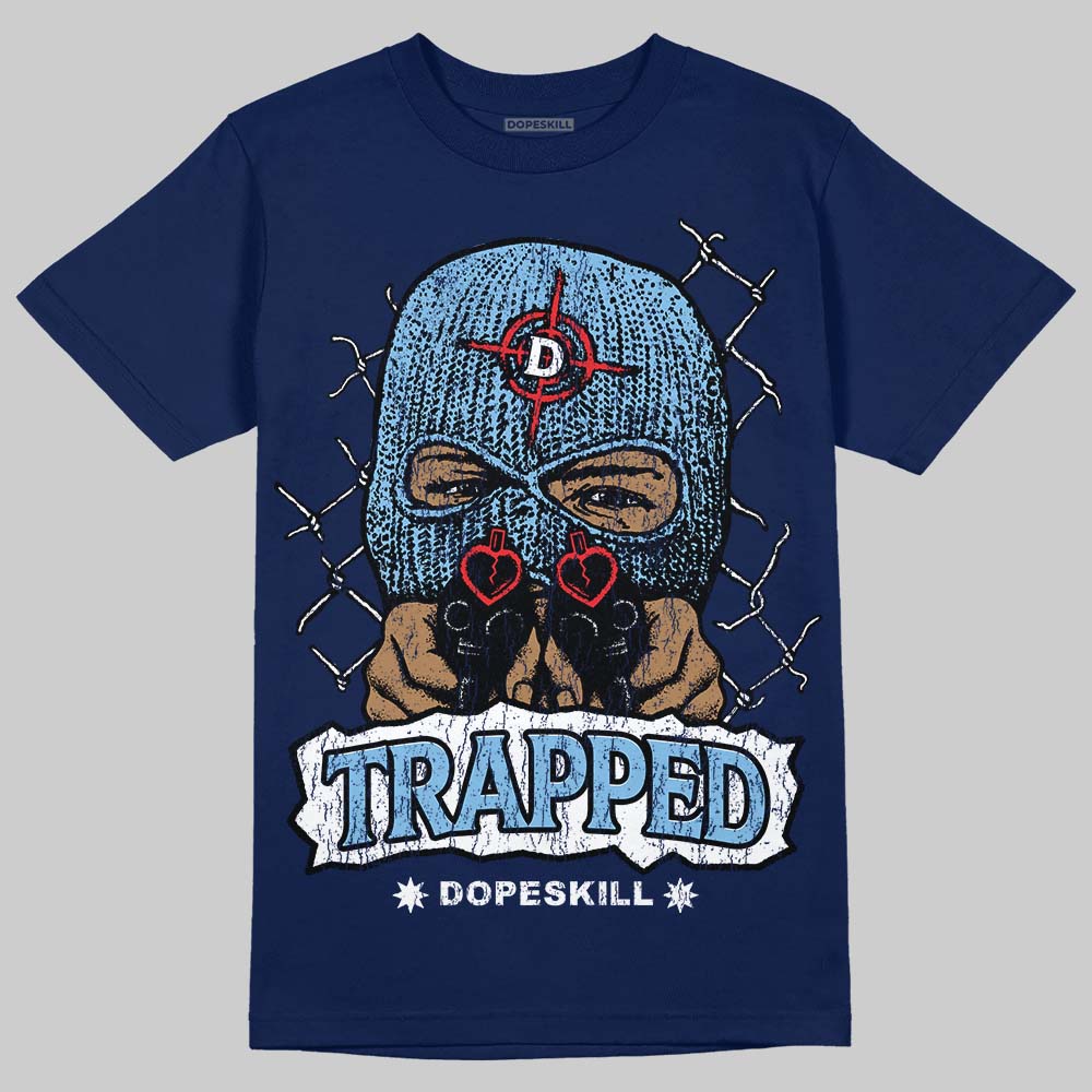 University Blue Collection superstreetwear T-Shirt New Trapped Graphic