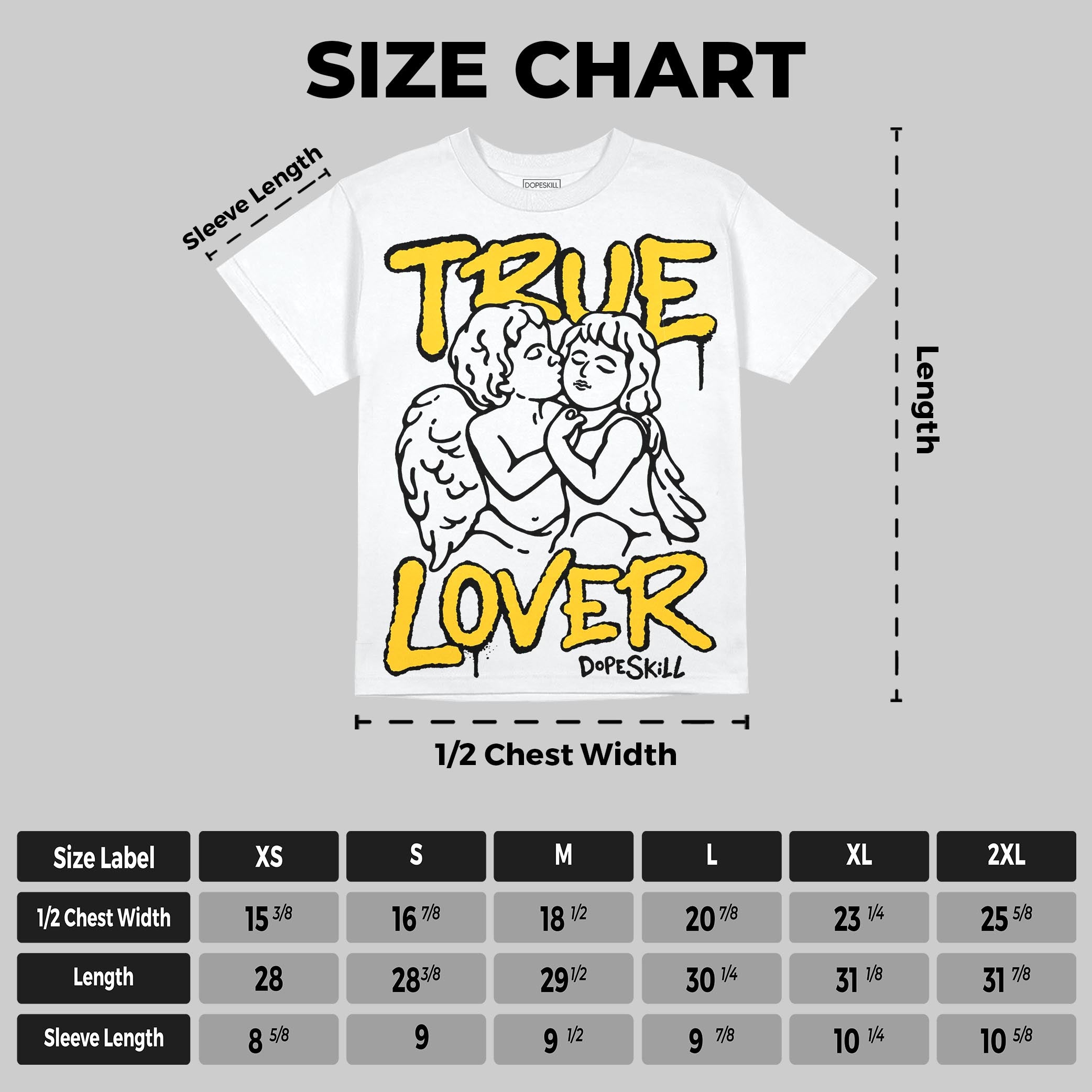 Yellow Collection superstreetwear Oversize Print T-Shirt True Lover Graphic