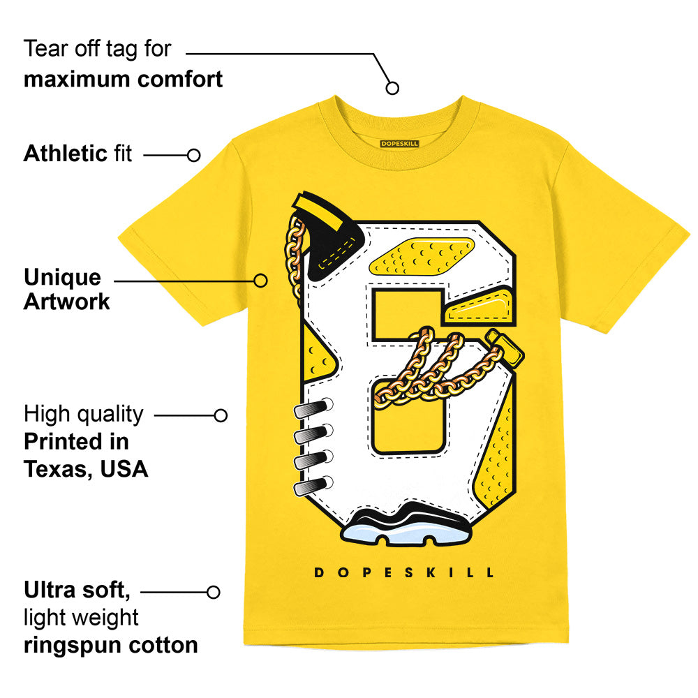 Yellow Ochre 6s superstreetwear Yellow T-shirt No.6 Graphic