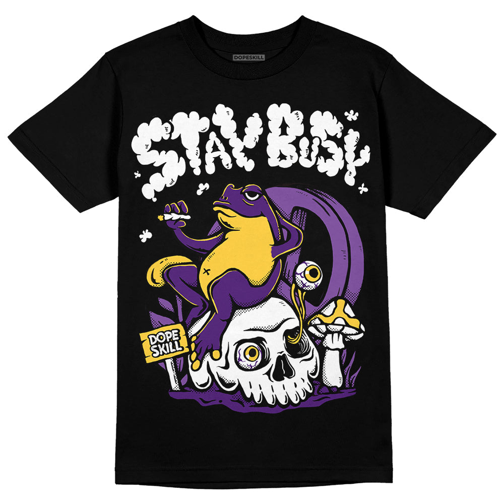 Field Purple 12s superstreetwear T-Shirt Stay Busy Graphic