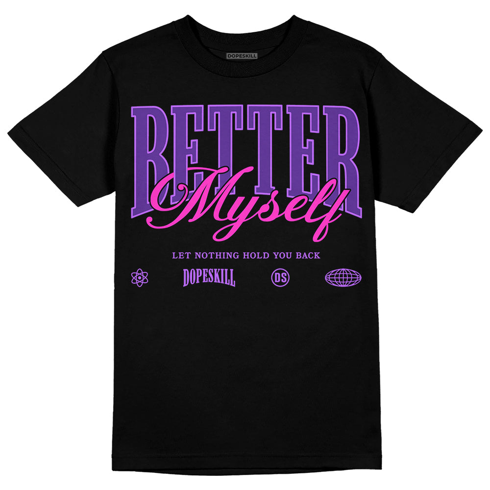 PURPLE Collection superstreetwear T-Shirt Better Myself Graphic