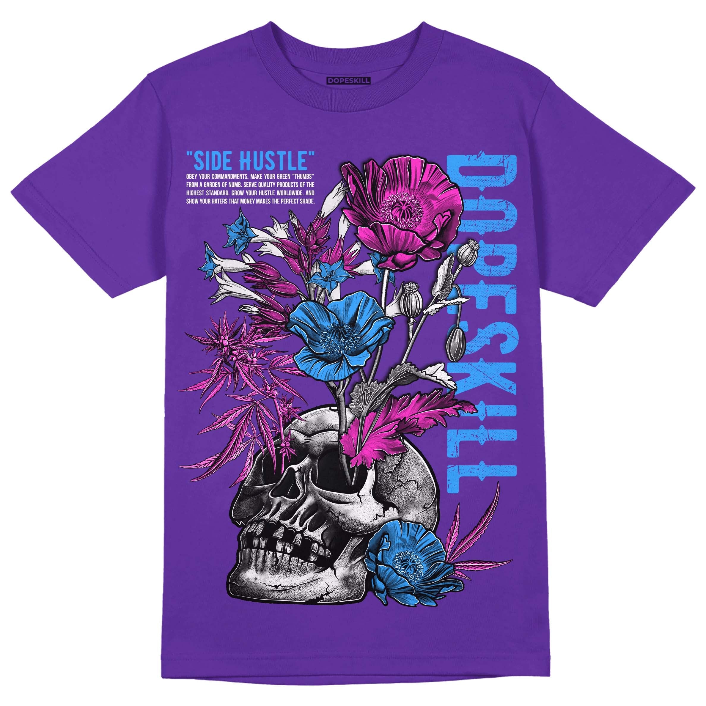 Court Purple 13s superstreetwear Purple T-shirt Side Hustle Graphic