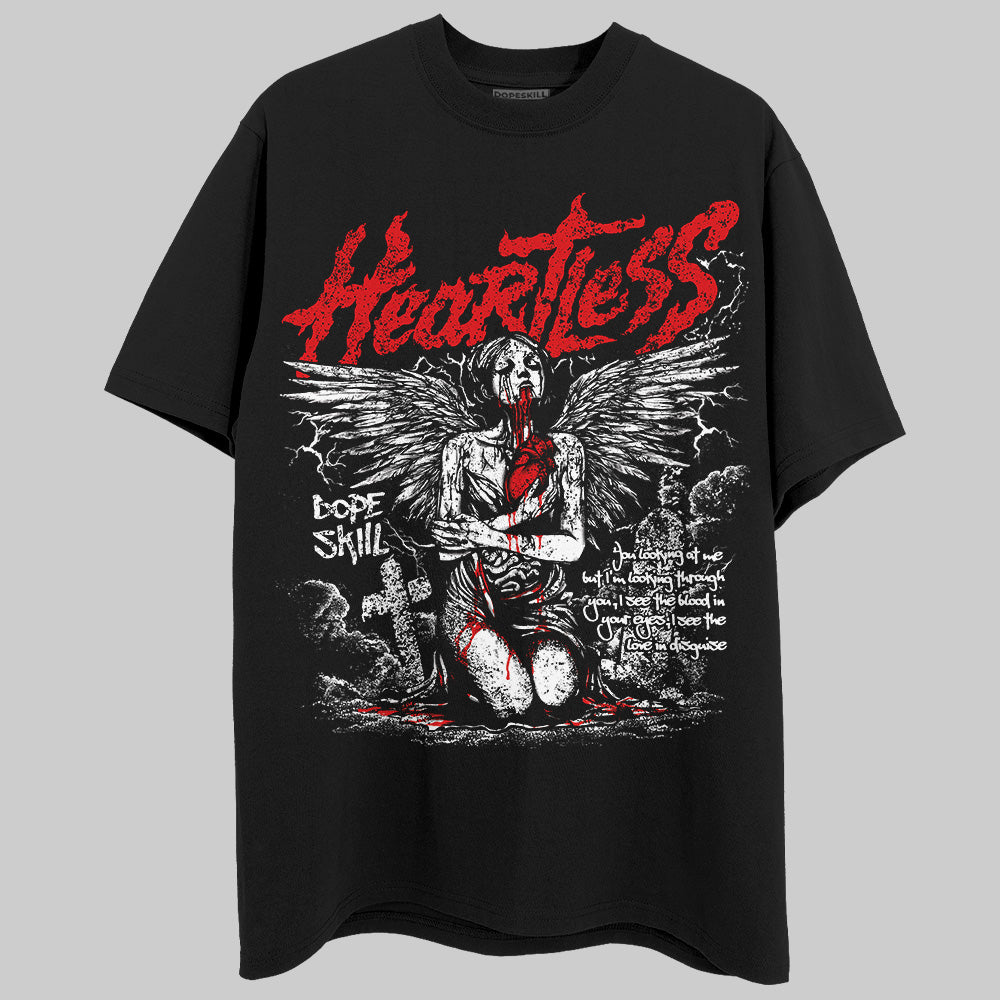 Red Cement 4S superstreetwear T-Shirt Heartless Graphic