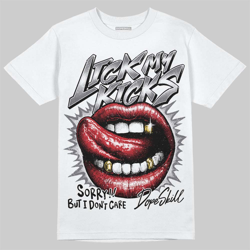 Cement Grey 3s superstreetwear T-Shirt Lick My Kicks Graphic