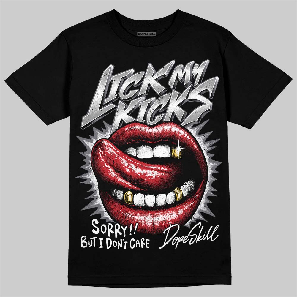 Cement Grey 3s superstreetwear T-Shirt Lick My Kicks Graphic