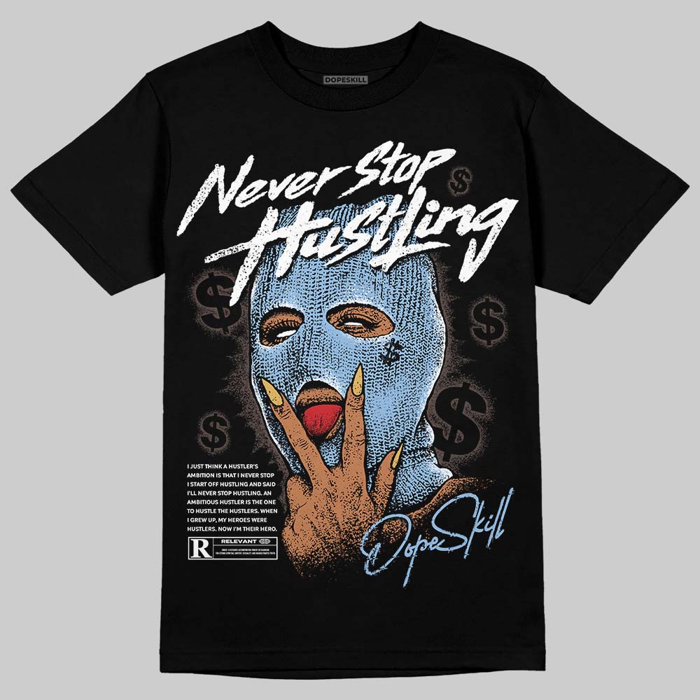 Handball Spezial Light Blue superstreetwear T-Shirt Never Stop Hustling Graphic